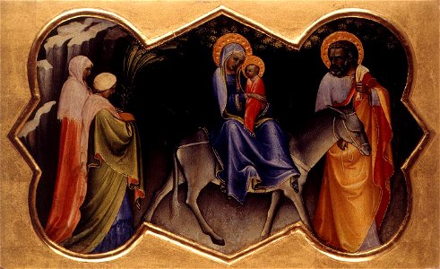 Lorenzo Monaco - The Flight into Egypt - WGA13585
