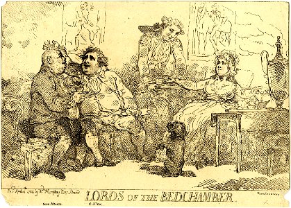 Lords of the Bedchamber. (BM 1868,0808.5248)
