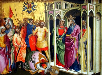 Lorenzo Monaco, Martyrdom of St. Caius, 1388-90, Santa Barbara, Museum of Fine Art