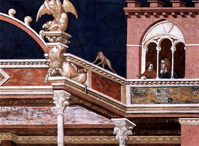Pietro Lorenzetti - Flagellation of Christ (detail) - WGA13510