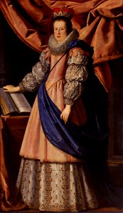 Lorenzo Lippi, , Schloss Ambras Innsbruck - Claudia de' Medici (1604-1648), Erzherzogin, Gemahlin von Erzherzog Leopold V. (1586-1632) - GG 4392 - Kunsthistorisches Museum