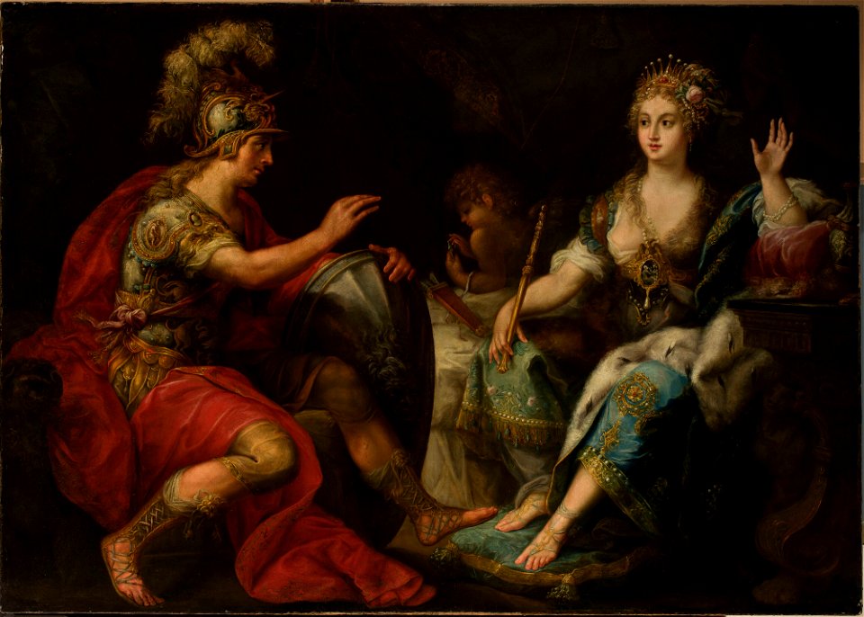Lorenzo Pasinelli - Aeneas before Dido - M.Ob.1330 - National Museum in Warsaw