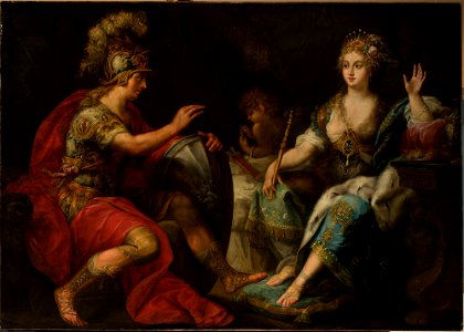 Lorenzo Pasinelli - Aeneas before Dido - M.Ob.1330 - National Museum in Warsaw