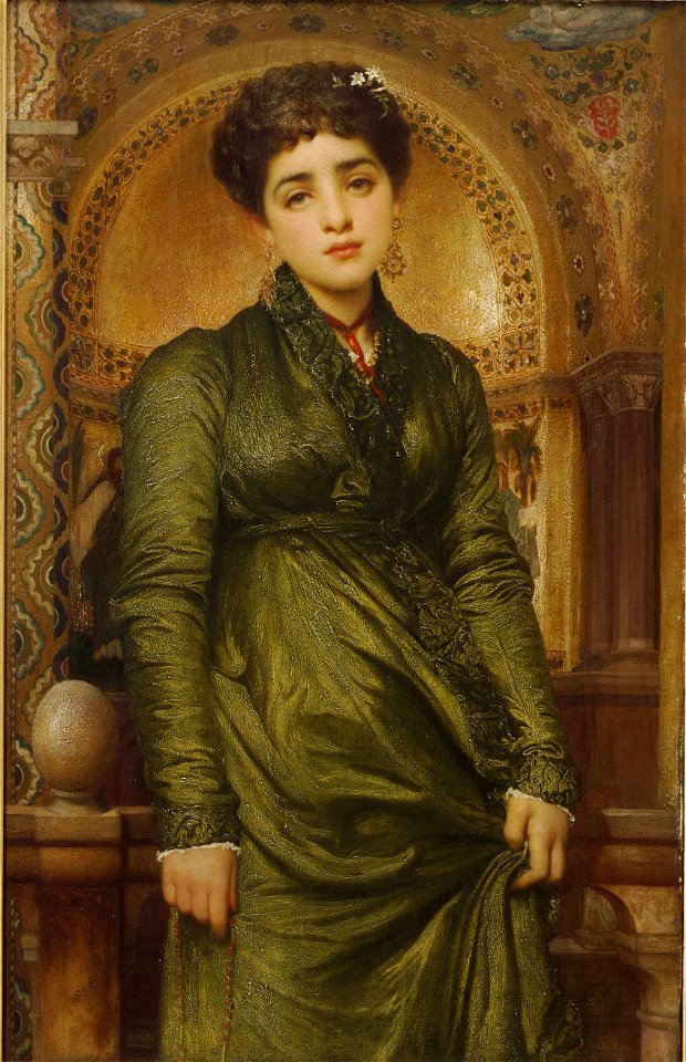 Lord Leighton, Frederic, After Vespers, 1871