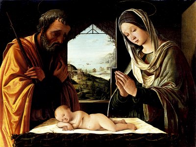 Lorenzo Costa - Nativity - WGA5430