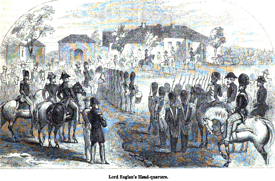 Lord Raglan's Head-quarters. George Dodd. Pictorial history of the Russian war 1854-5-6