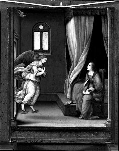 Lorenzo di Credi - The Annunciation - 1971.17 - Fogg Museum