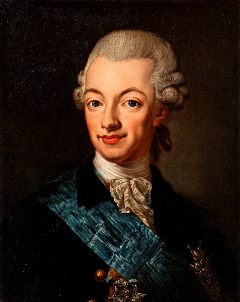 Lorens Pasch the Younger - King Gustav III of Sweden