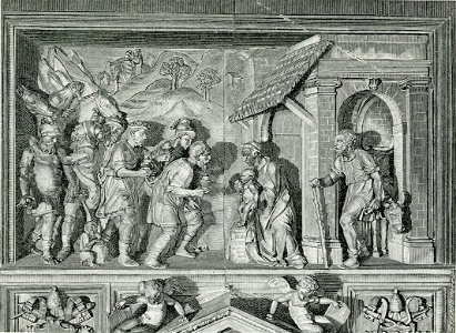 Loreto L’Adorazione dei Magi bassorilievo