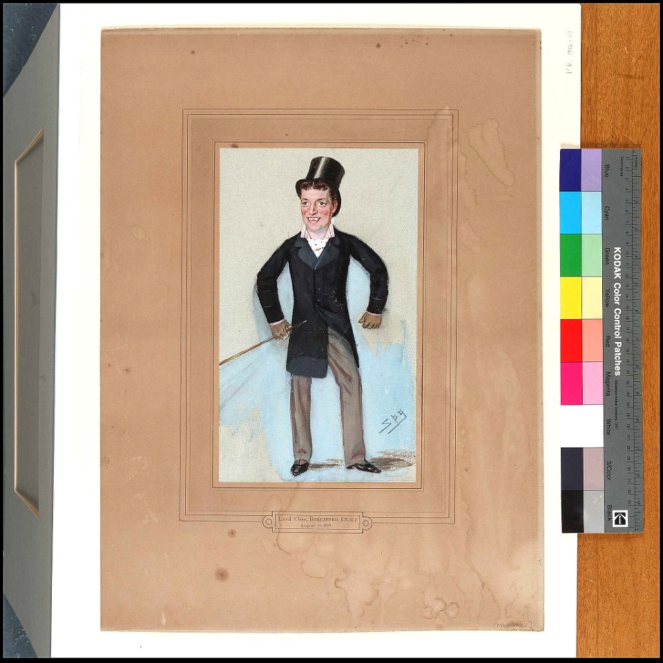 Lord Chas. Beresford R.N., M.P. (caricature) RMG PX6632