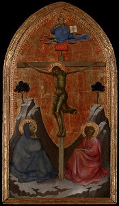 Lorenzo Monaco - The Crucifixion - 1871.24 - Yale University Art Gallery. Free illustration for personal and commercial use.