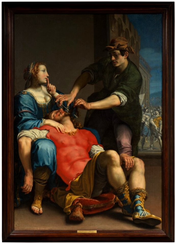 Lorenzo Lippi - Samson and Delilah - NM 2402 - Nationalmuseum