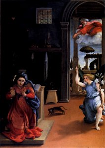 Lorenzo Lotto - Annunciation - WGA13697