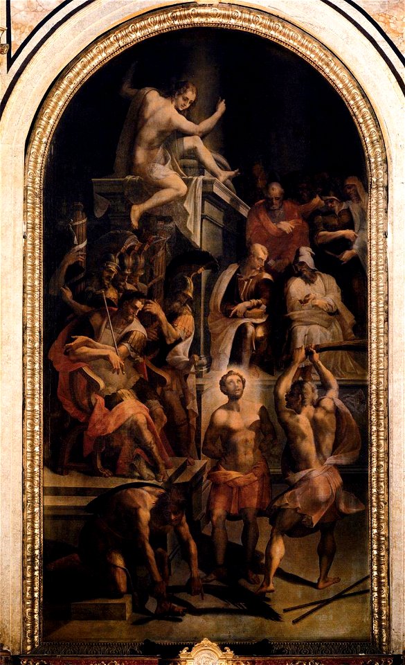 Lorenzo Costa - The Martyrdom of St Hadrian - WGA05440