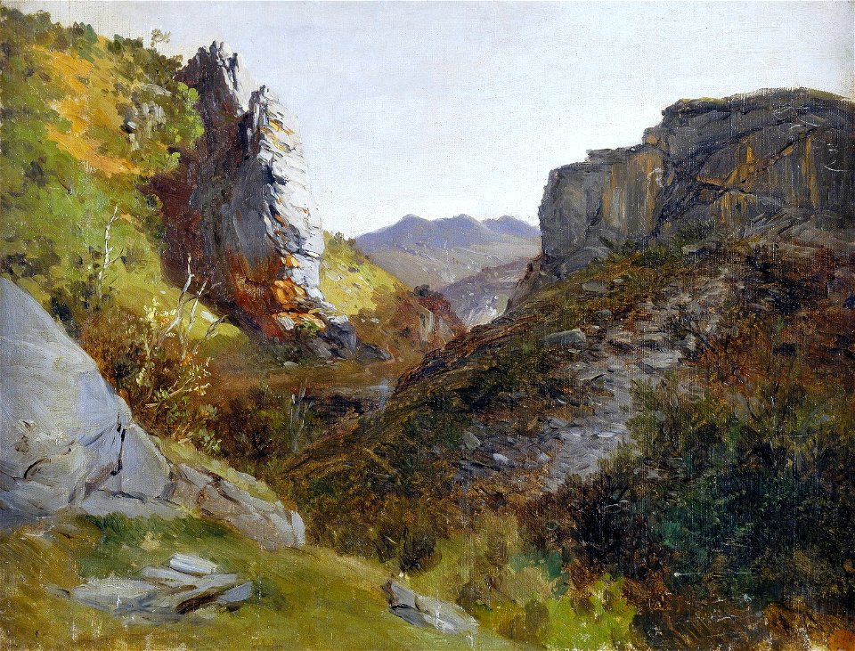 Los Picos de Europa, de Carlos de Haes (Museo del Prado)