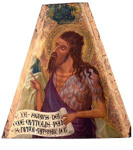 Ambrogio Lorenzetti - St. John the Baptist - Google Art Project