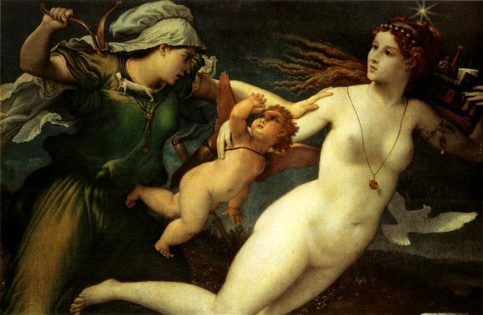 Lotto, trionfo della castità