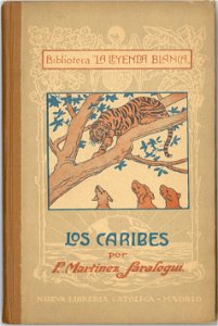Los Caribes, 1918, cover by Mariano Pedrero