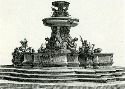 Loreto fontana in piazza della Madonna