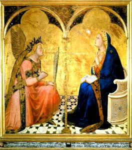 Lorenzetti Ambrogio annunciation- 1344.