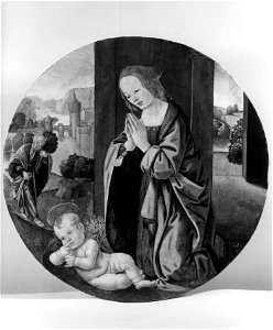 Lorenzo di Credi - The Holy Family - Walters 37530
