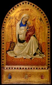 Lorenzo Monaco - Madonna of Humility - WGA13602
