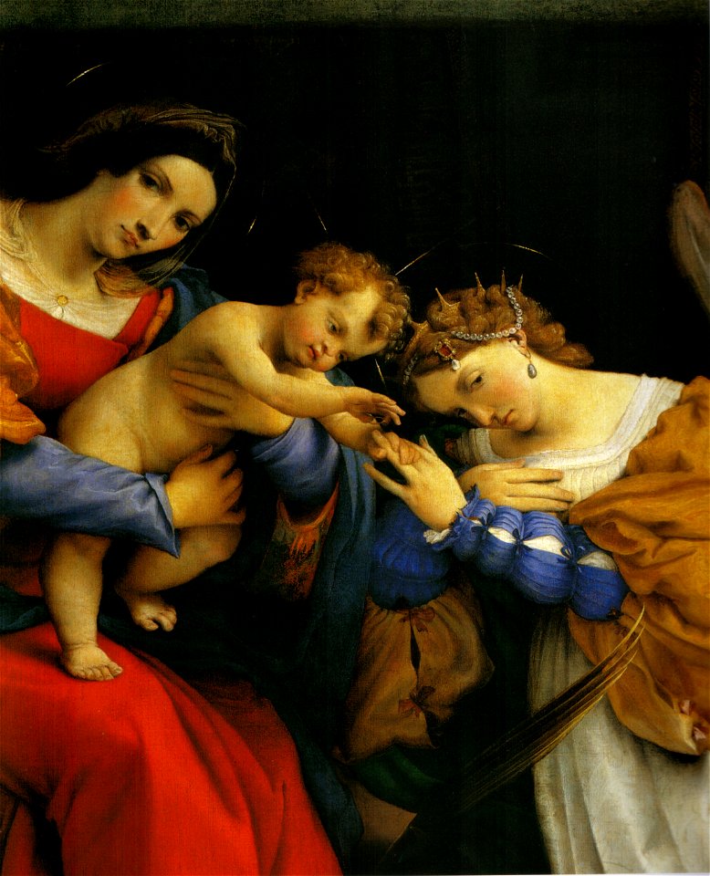 Lotto, nozze mistiche bergamo 01