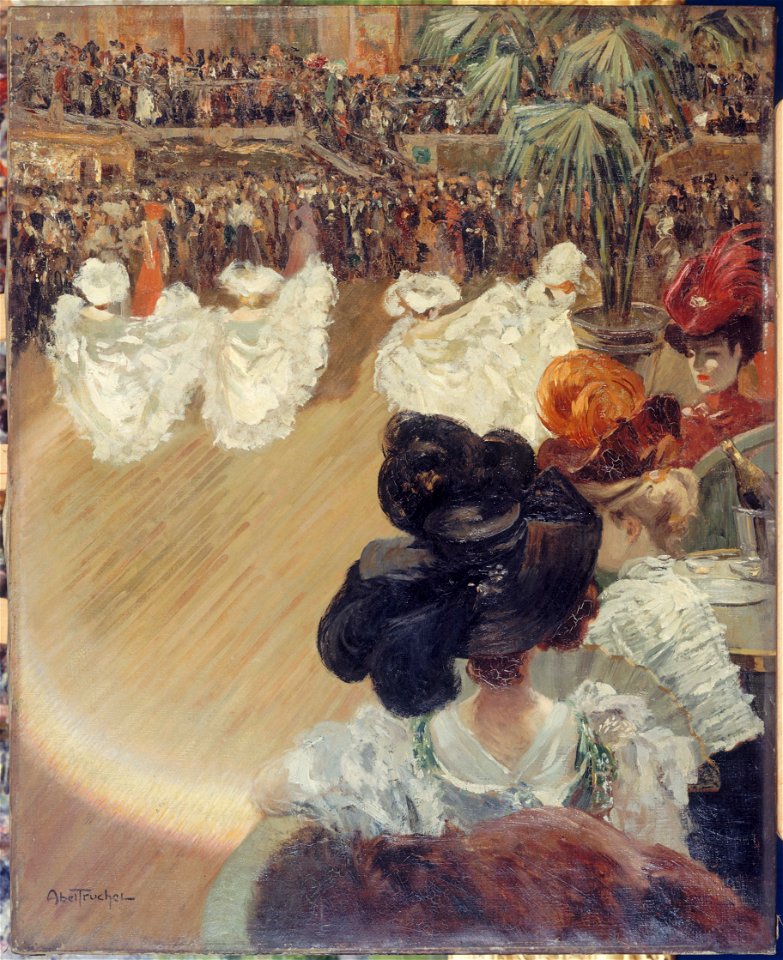 Louis Abel-Truchet - Quadrille au bal Tabarin - P1920 - Musée Carnavalet
