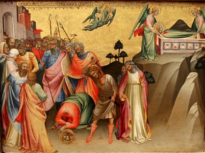 Lorenzo Monaco, Martyrdom of St Catherine, 1388-90, Berlin, Staatlische Museen, Gemaldegalerie