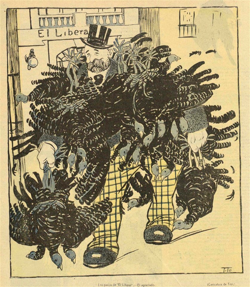 Los pavos de «El Liberal» — El agraciado, de Tito