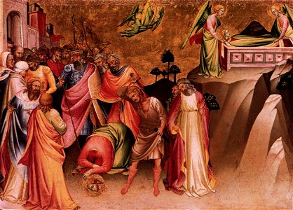 Lorenzo Monaco - The Beheading of St Catherine of Alexandria - WGA13575