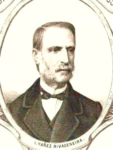 Los diputados pintados por sus hechos, Yañez Rivadeneira, Pruneda, González Encinas y Villanueva (cropped) Ignacio Timoteo Yáñez de Rivadeneira