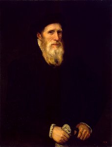 Lotto - Portrait of an Old Man, early 1550s, ГЭ-1786