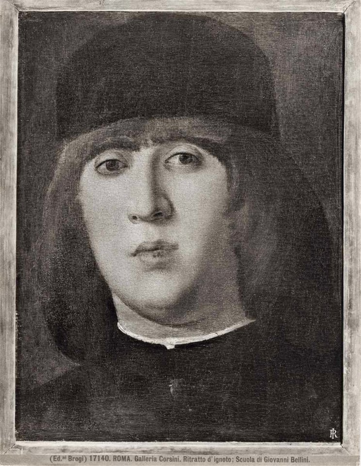 Lotto - Ritratto di giovane uomo, 1500 - 1505, inv. 849