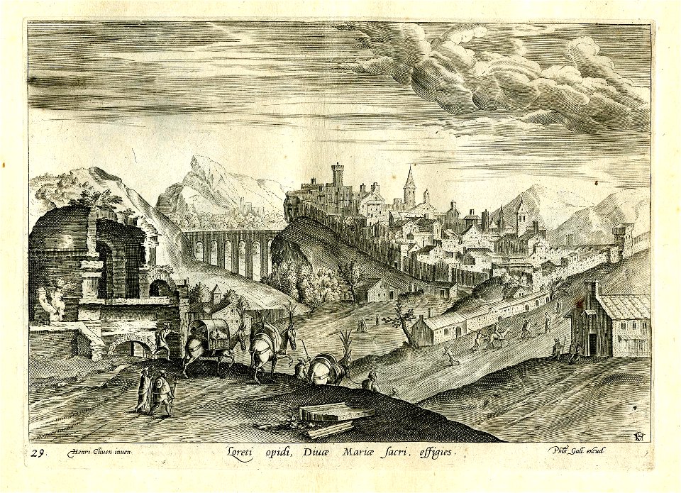 Loreti Opidi Divae Mariae Sacri Effigies (BM 1950,0306.2.29)