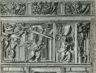 Loreto L’Annunciazione bassorilievo