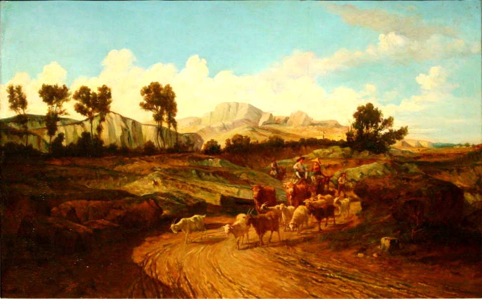 Loubon - La montagne Sainte-Victoire Transhumance