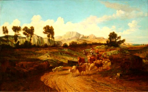Loubon - La montagne Sainte-Victoire Transhumance