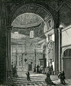 Loreto Arco principale sotto la cupola