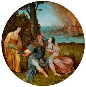 Lot und seine Töchter Leiden c1530