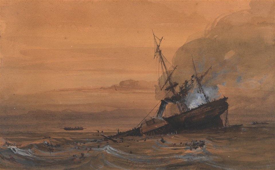 Loss of the 'Birkenhead', 26 February 1852 RMG PY0930