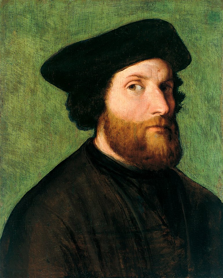 Lotto Lorenzo (attributed) presumably self portrait 31862-p