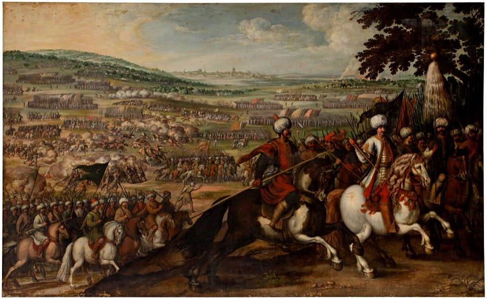 Los turcos abandonan las cercanías de Viena en 1532 (Museo del Prado)