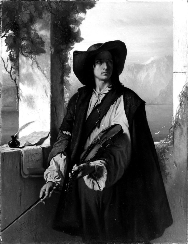 Louis Gallait - Art and Liberty - Walters 3778