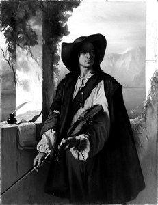 Louis Gallait - Art and Liberty - Walters 3778