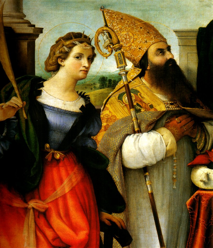 Lotto, pala di santo spirito 01