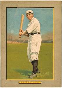 Lou Criger, New York Highlanders, baseball card portrait LCCN2007685684