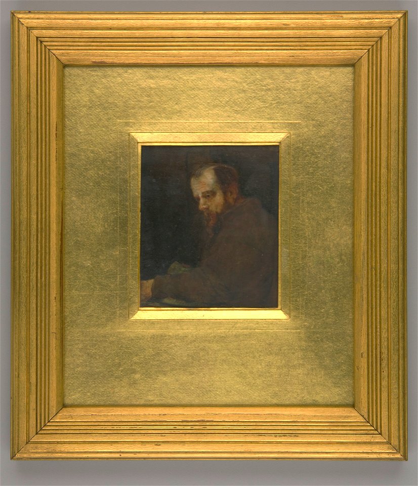 Louis Francis de Paul Binsse - Portrait of Man Facing Left - 1984.71.1 - Yale University Art Gallery