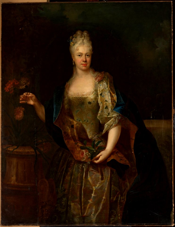 Louis de Silvestre - Portrait of Ludwika Amalia Lubomirska (1722–1778) - 72521 MNW - National Museum in Warsaw