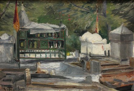Louis Abel-Truchet - Vue du cimetière